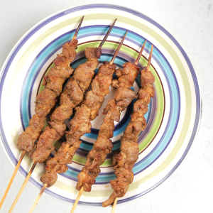 Luscious Lamb Skewers (5 Skewers)