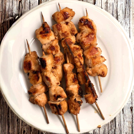 Chicken Satay (5 Skewers)