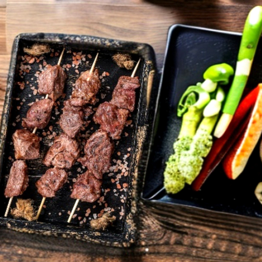 Roast Lamb Kidney (2 Skewers)