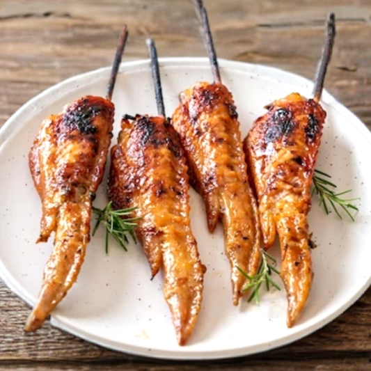 Sticky Sweet Wings (2 Skewers)