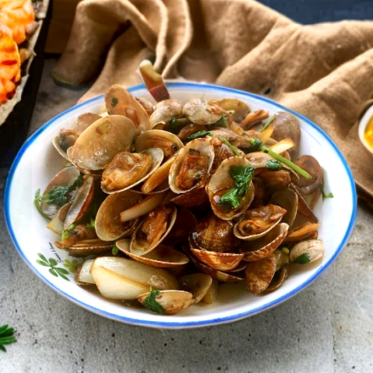 Fiery Clam Stir Fry