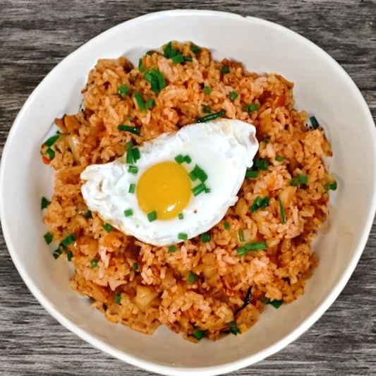 Kimchi Pork Fried Rice