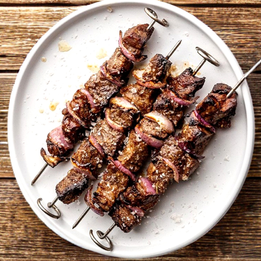 Tender Veal Delights (10 Skewers)
