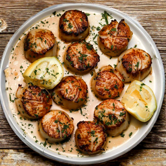 Zesty Braised Sea Gems