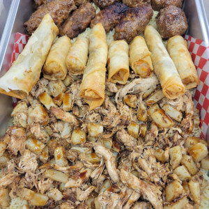 PEI Roti Fusion Celebration Spread