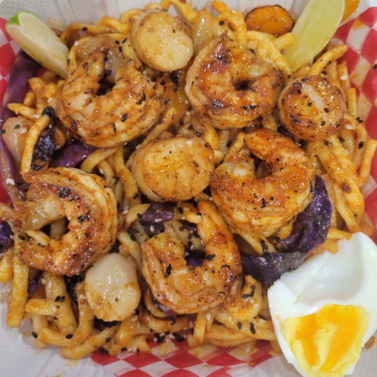 Gochujang Seafood Noodles: Silk Road