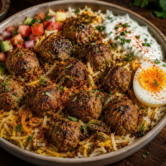 Balkan Kofta Biryani