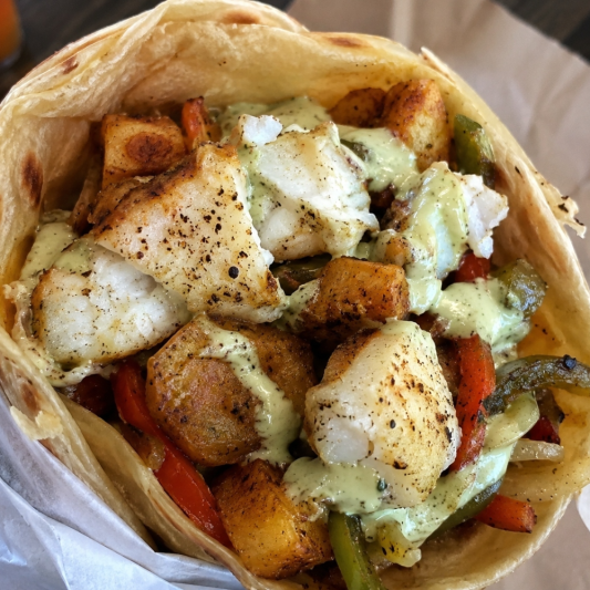 Seafood Roti - Fresh Catch