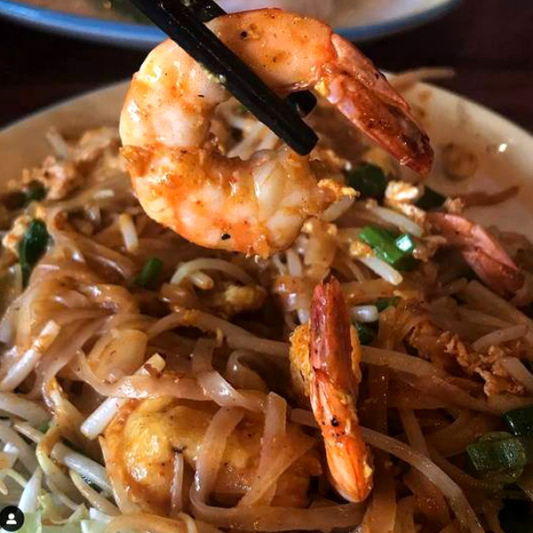  Shrimp Pad Thai (Peanuts!)