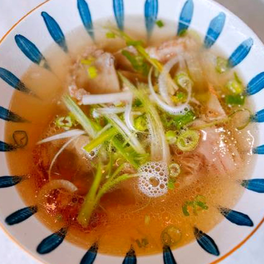 Noodle Soup with Fatty Crunchy Brisket