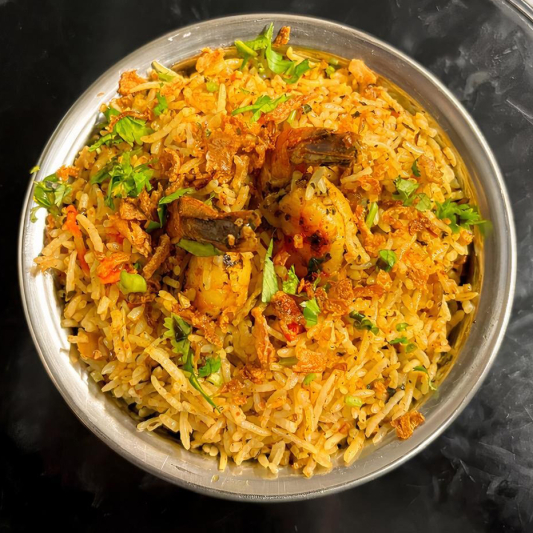 Shrimp Biryani
