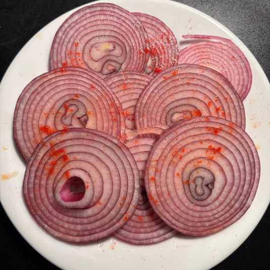 Onion Salad with Lemon 