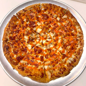 Buffalo Chicken Ranch Pizza