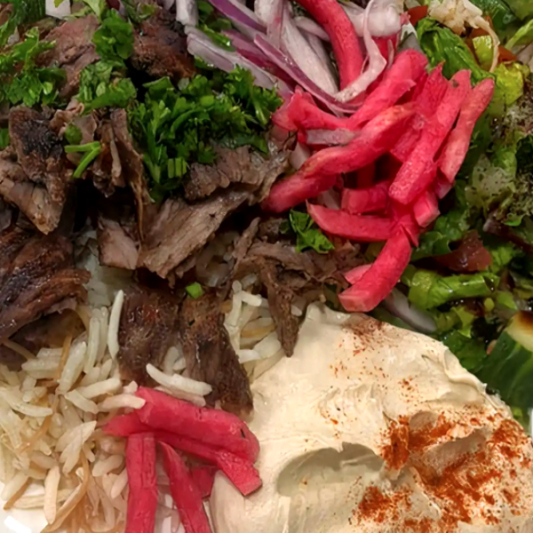 Beef Shawarma Plate