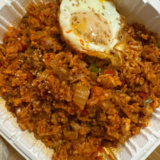 Pork Belly Kimchi Bokkeum-Bap 김치볶음밥