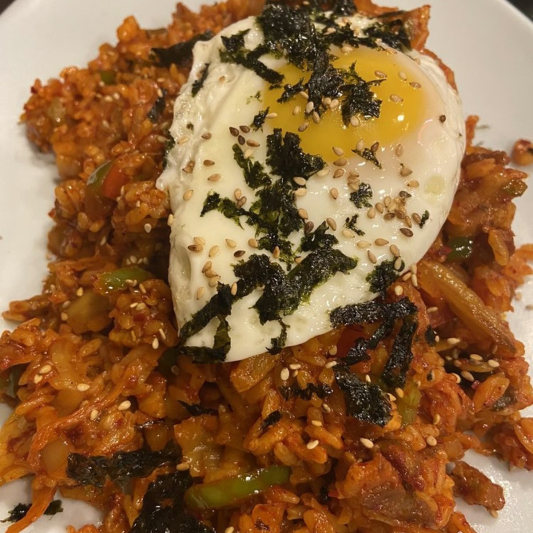 Spam Kimchi Bokkeum-Bap 김치볶음밥