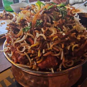 Telangana Chicken 65 Biriyani