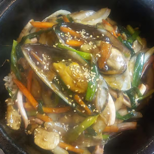 Seafood Bibimbap