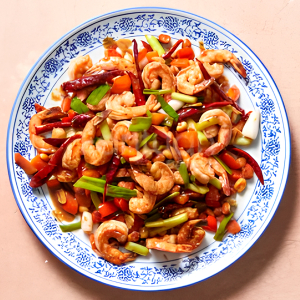 Kung Pao Shrimp Balls 宫保虾球