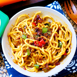 Fried Noodles with Egg 鸡蛋炸酱面