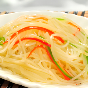 Hot & Sour Shredded Potato 土豆丝（酸辣)