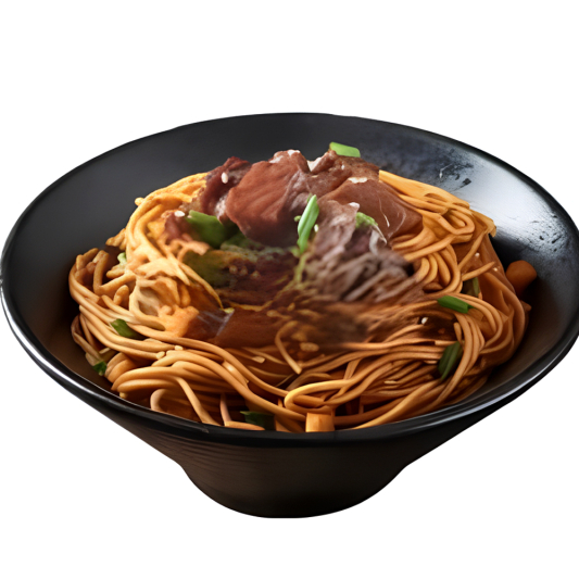 Beef Hot Noodles 牛肉热干面