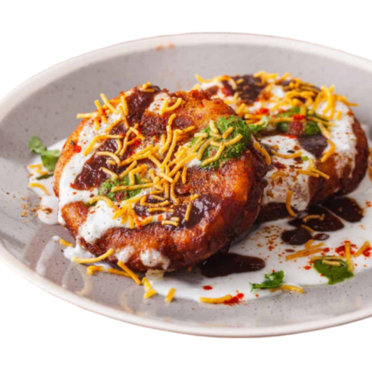 Karari Aloo Tikki Chaat