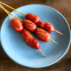 A14. Sweet Sausages (2 pcs) 香甜烤肠