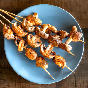 A24. Mushrooms (4 pcs) 蘑菇串