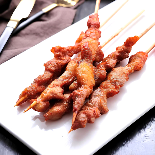 A04. Orl&eacute;ans Chicken (5 pcs) 奥尔良鸡肉串