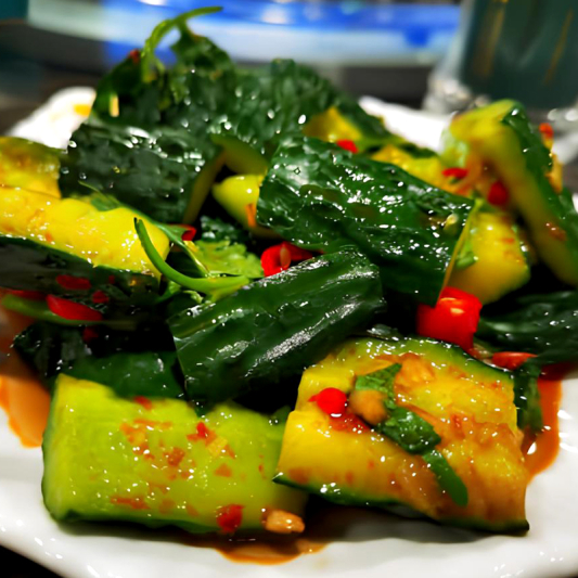D04. Marinated Cucumbers 拍黄瓜