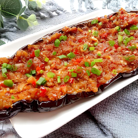 A31. Garlic Eggplant (1 pc) 蒜蓉茄子