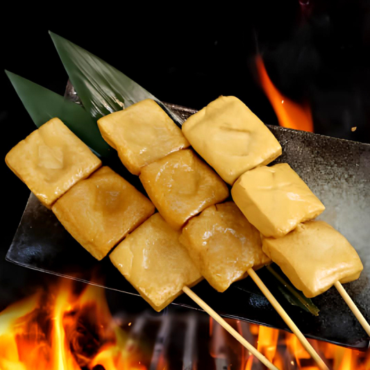 A34. Seasoned Tofu Skewers (4 pcs) 豆干串
