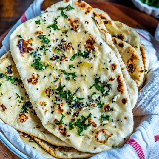 Mint & Mirchi Naan