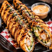 84-1. Deep-Fried Cooked Naru Burrito