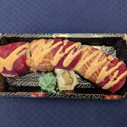 56. Sunset Dragon Roll (8 pcs)