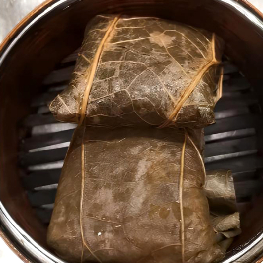 5. Sticky Rice with Treasures in Lotus Leaves (2 pcs) 荷葉糯米飯