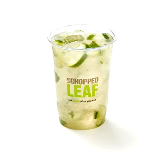 Cucumber Lemon Lime Mint Chopped Water