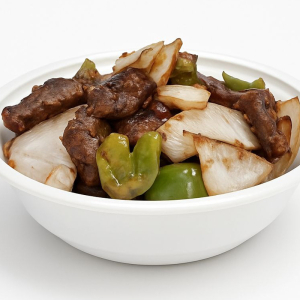 85. Beef with Black Pepper Sauce