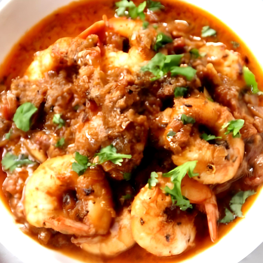 Shrimp Vindaloo 
