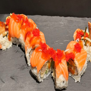 Golden Dragon Roll (8 pcs)