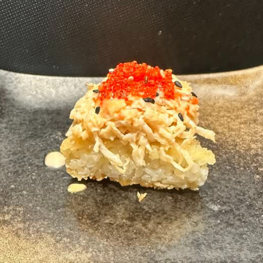 Spicy Crab Sushi Pizza