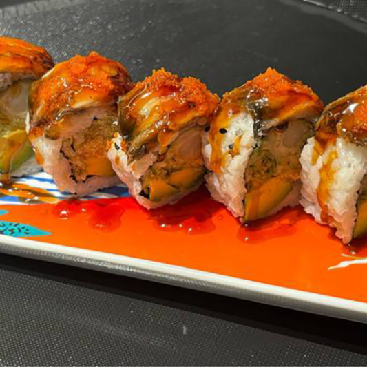 Black Dragon Roll (8 pcs)