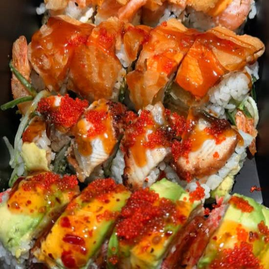 Deluxe Sushi Roll Combo B