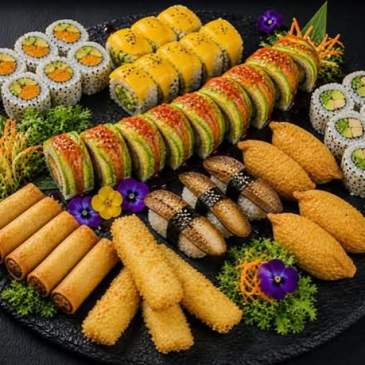 Vegetable Party Platter (50 pcs)