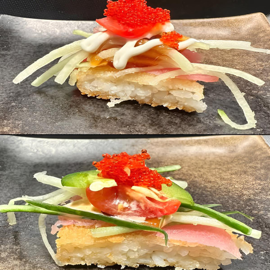 Tuna Sushi Pizza
