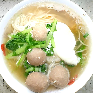 Beef Balls Soup Vermicelli 牛丸汤米