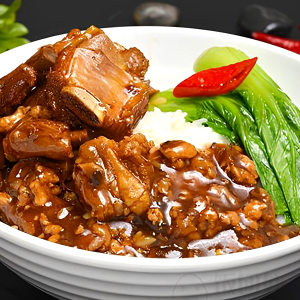 Spare Ribs with Vegetable 时菜排骨