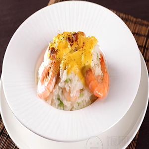 Baked Seafood with Cream Sauce on Rice 焗白汁海鲜