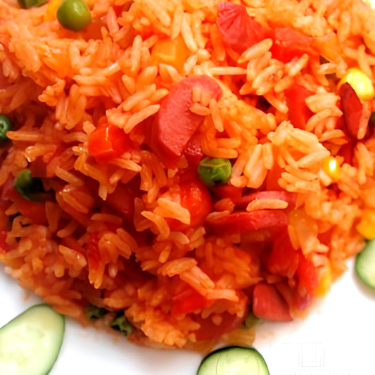 Fried Rice with Sausage Tomato Sauce 西炒饭